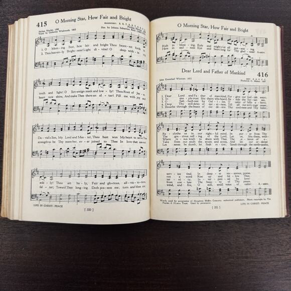 Vintage 1955 The Hymnbook by Presbyterian Church St Andrew's Longview Texas VTG - Picture 15 of 16